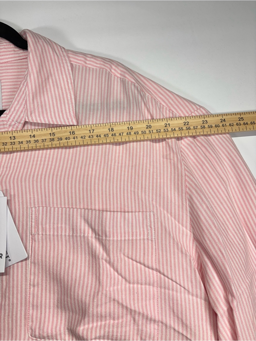 ✨Lola River Pink Stripe Casual Button-Down Shirt Size XL - Picture 9 of 11